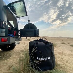 NWT Solo Stove Bonfire Black Carrying Bag Protective Cover